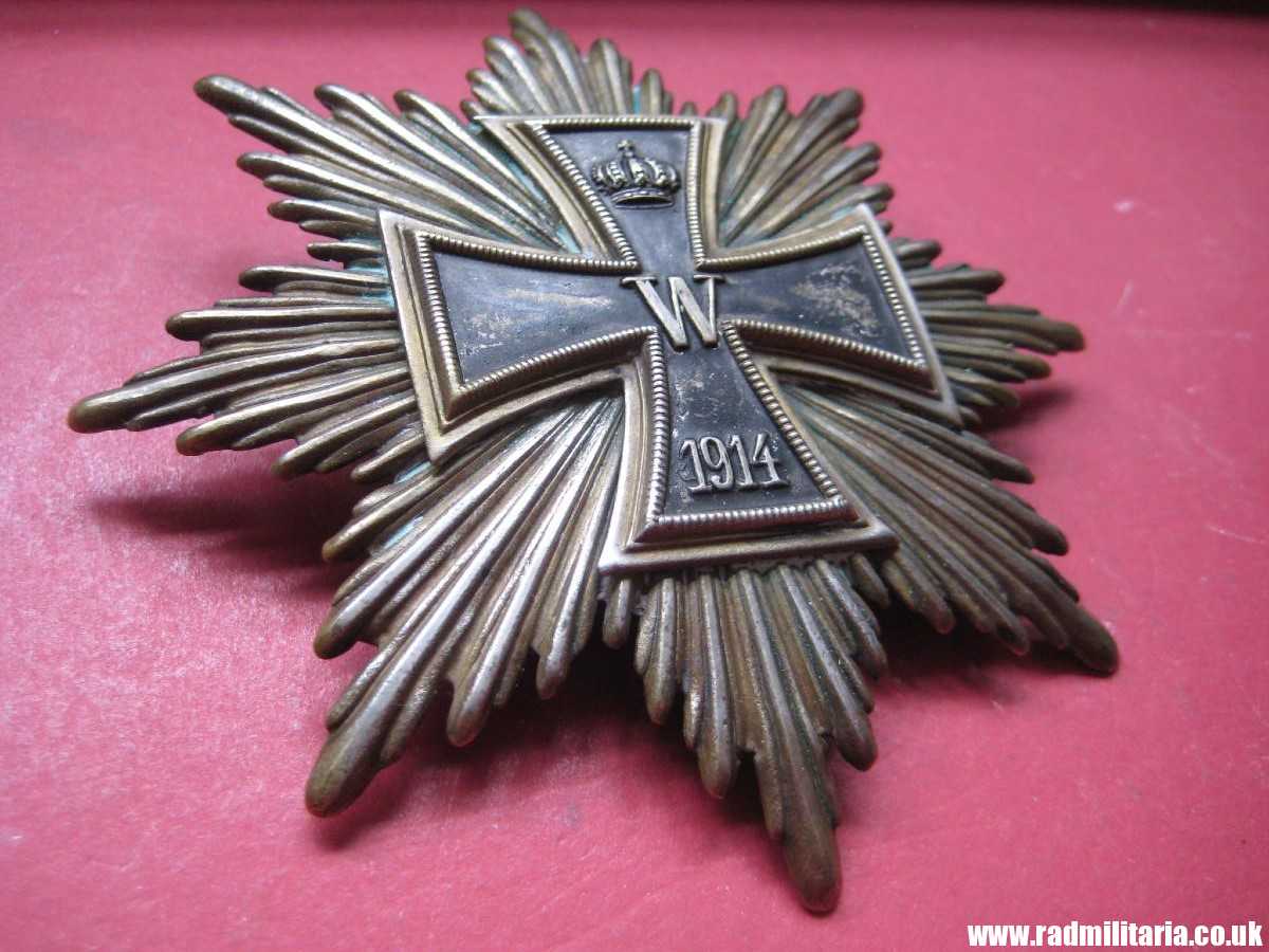 & unknown WW1 German IRON CROSS DECORATION in good used condition. - Image 15
