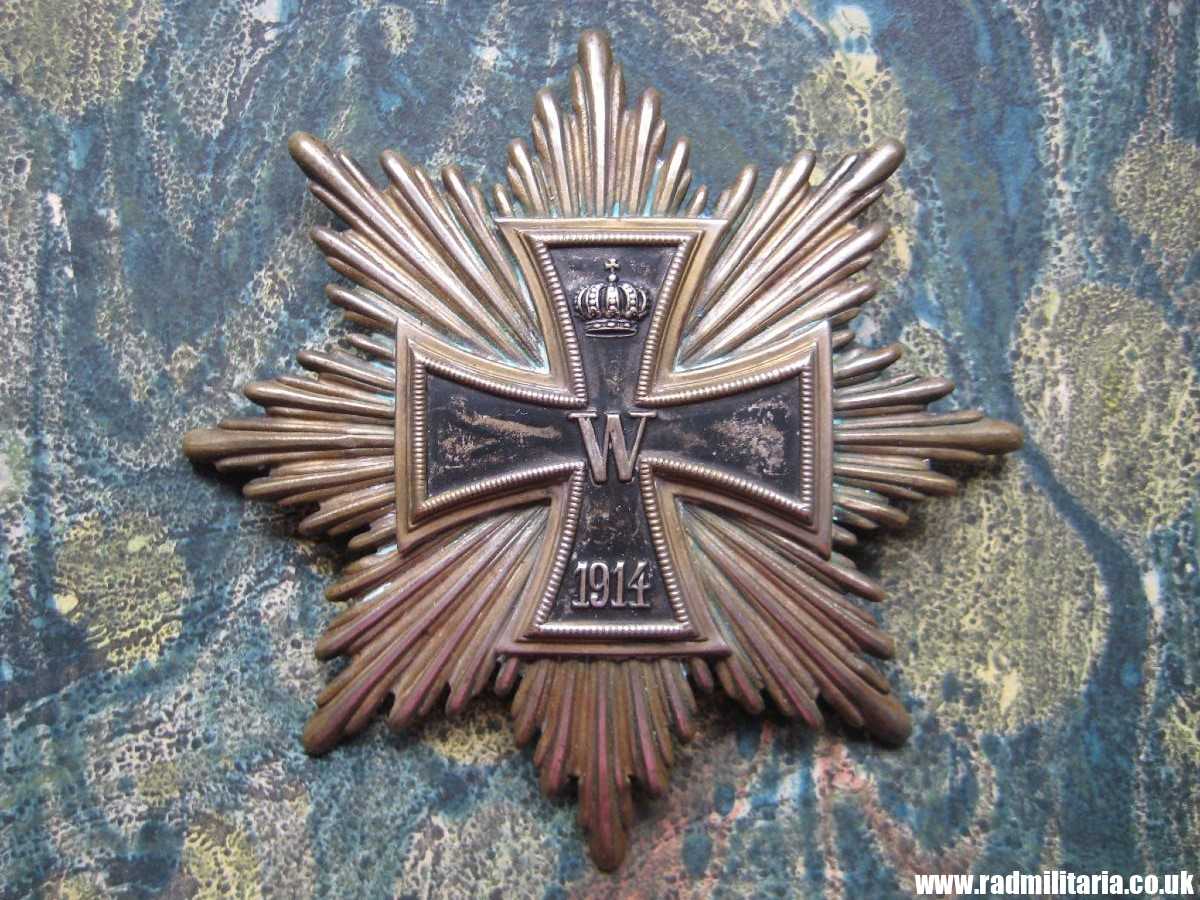 & unknown WW1 German IRON CROSS DECORATION in good used condition. - Image 20