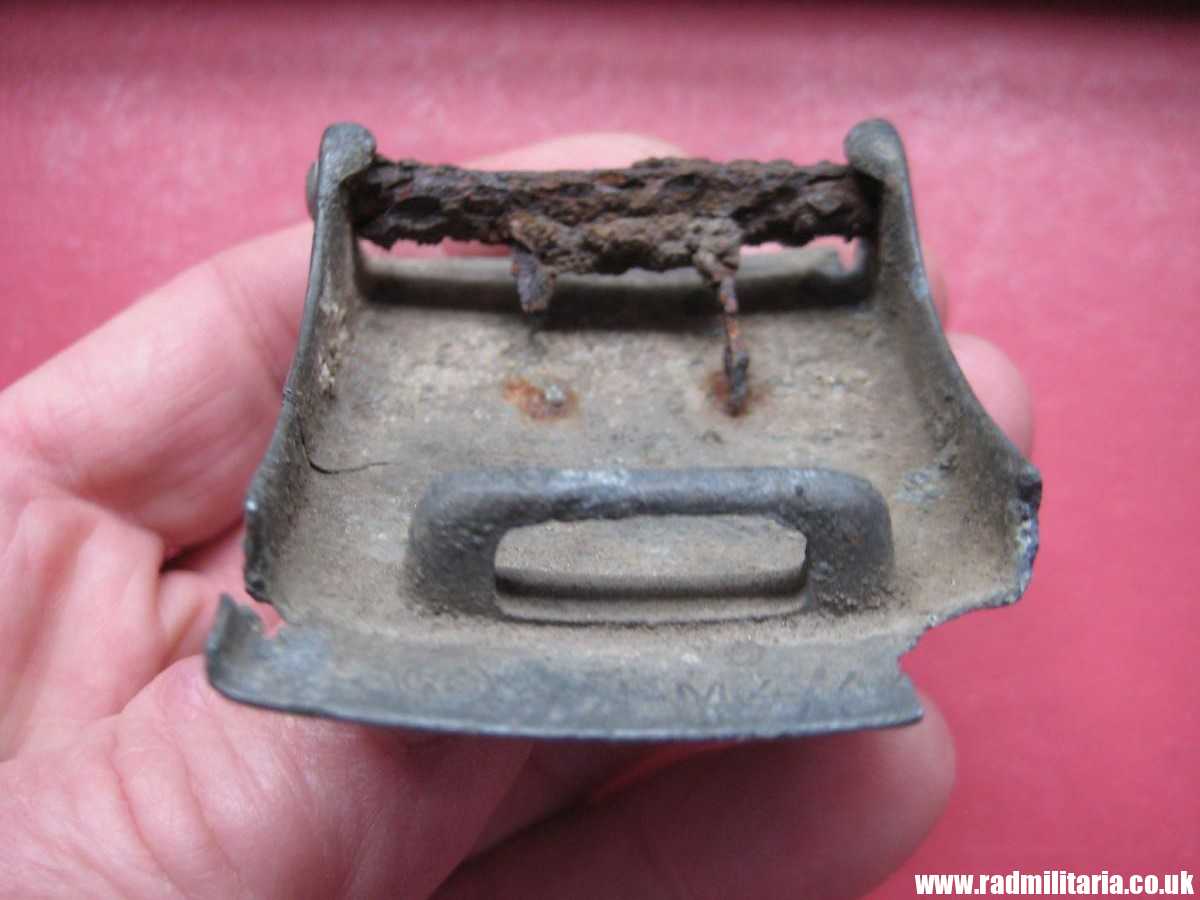 & WW2 original German Hitler Youth HJ BELT BUCKLE, marked: RZM M4/44. metal detecting find. - Image 11