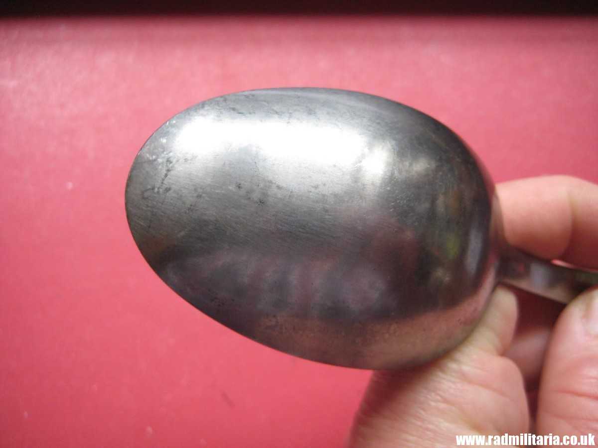 & WW2 German SPOON with swastika from LEITZ FACTORY marking: M.D.A Sch.d.A. Rostfrei-Stahl good condition, rare !! - Image 17