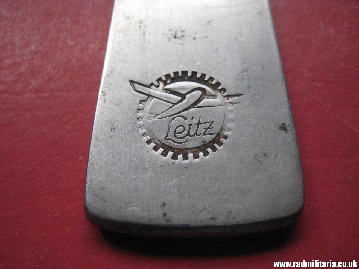 & WW2 German FORK with swastika from LEITZ FACTORY marking: M.D.A Sch.d.A. HMZ Rostfrei - good condition, rare !! - Image 17