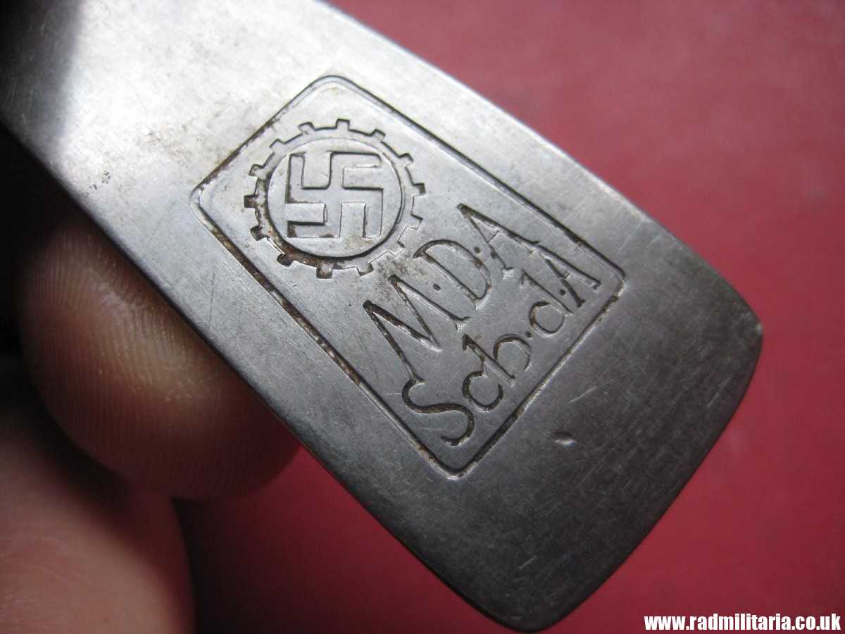 & WW2 German FORK with swastika from LEITZ FACTORY marking: M.D.A Sch.d.A. HMZ Rostfrei - good condition, rare !! - Image 19
