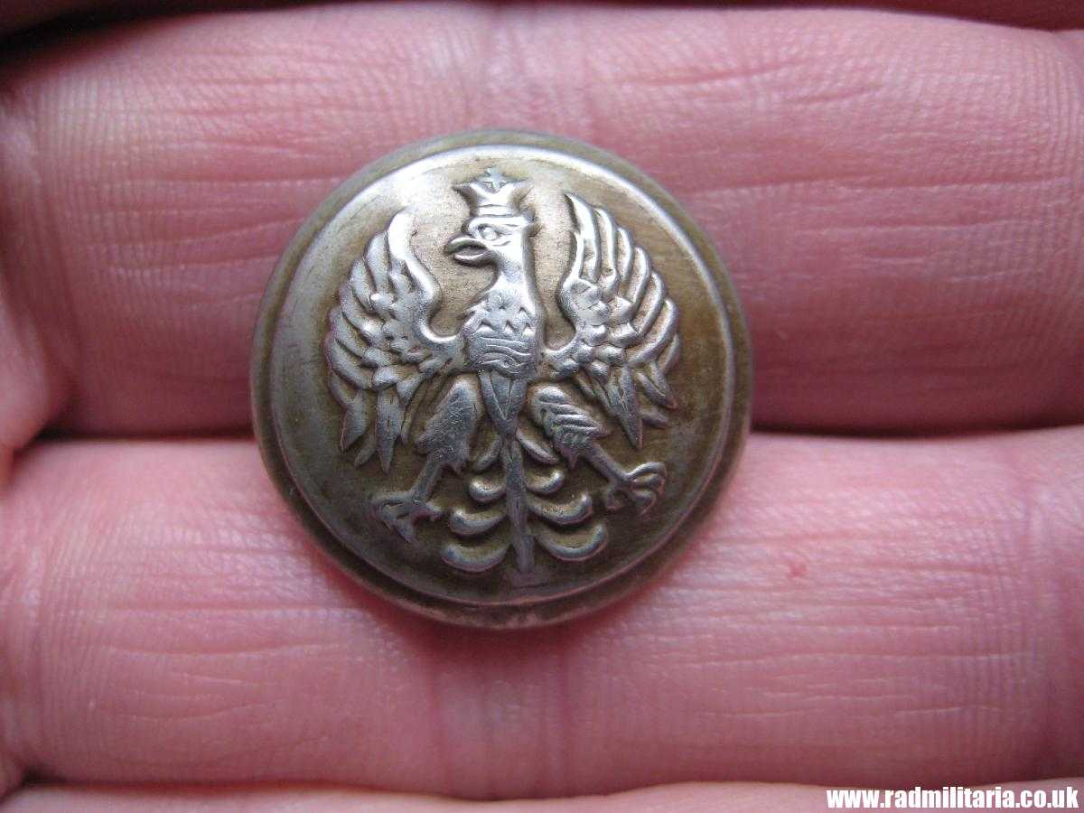 & WW2 genuine Polish Army tunic BUTTON with EAGLE, maker marks: Henderson Jerusalem - VERY RARE !!! - Image 14