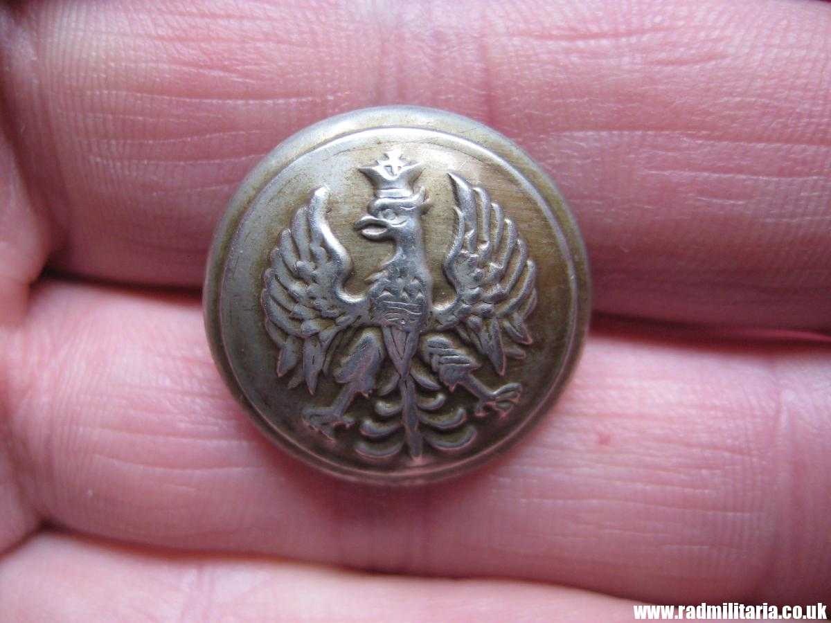 & WW2 genuine Polish Army tunic BUTTON with EAGLE, maker marks: Henderson Jerusalem - VERY RARE !!! - Image 15