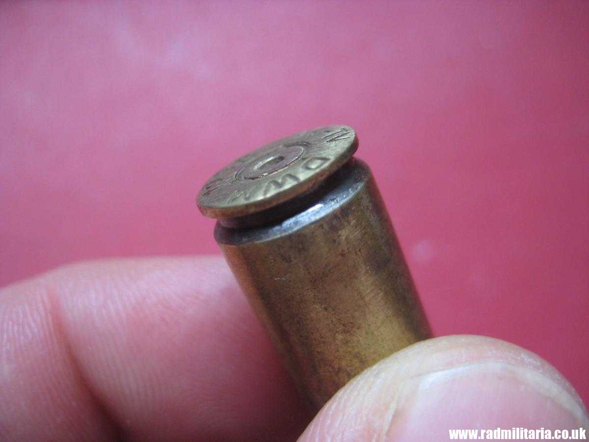 & WW2 original Mauser k98 BRASS EMPTY SHELL marking: DWM 1938 SS-TV. 100% genuine !! rare ! - Image 9