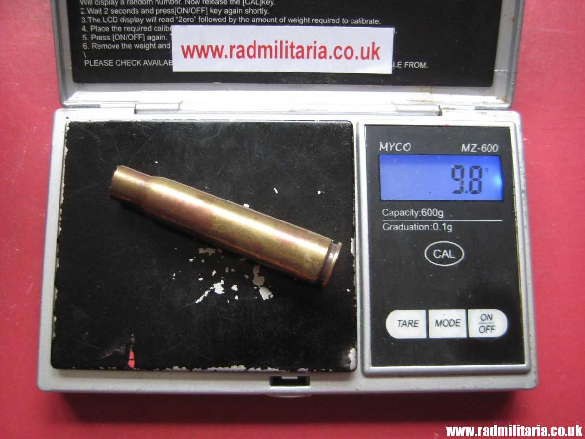 & WW2 original Mauser k98 BRASS EMPTY SHELL marking: DWM 1938 SS-TV. 100% genuine !! rare ! - Image 14