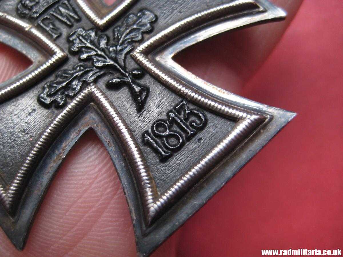 & original WW1 German IRON CROSS 2nd class in good condition with maker marks: SW (Sy & Wagner) - genuine ! - Image 22