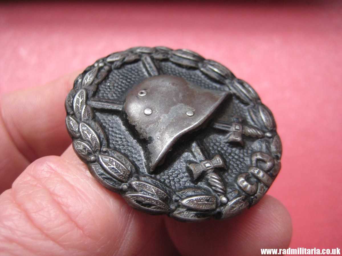 & WW1 German WOUND BADGE Black Class in good used condition - 100% genuine. - Image 14