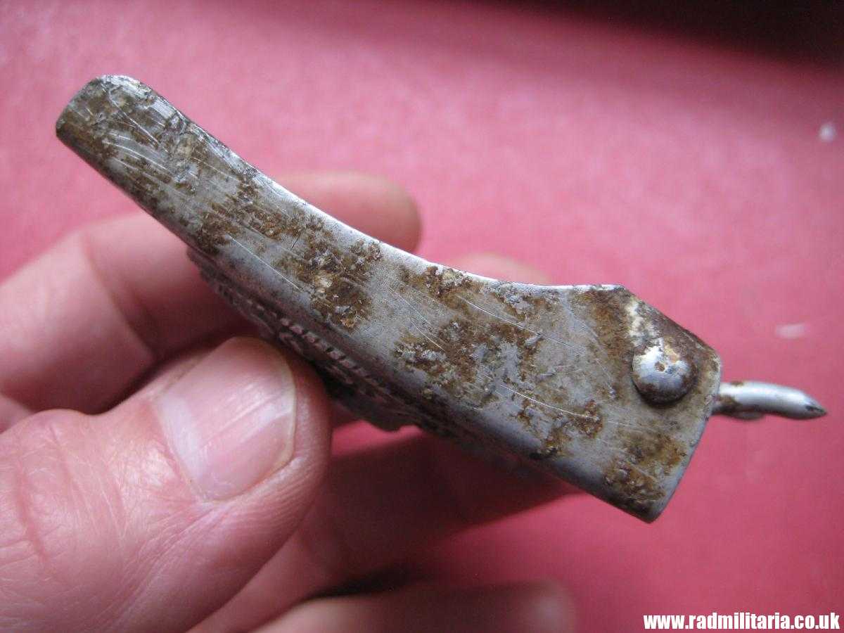 & WW2 Waffen SS aluminum BELT BUCKLE by Assmann: RZM 155/39 SS, metal detecting find, 100% genuine !! - Image 16