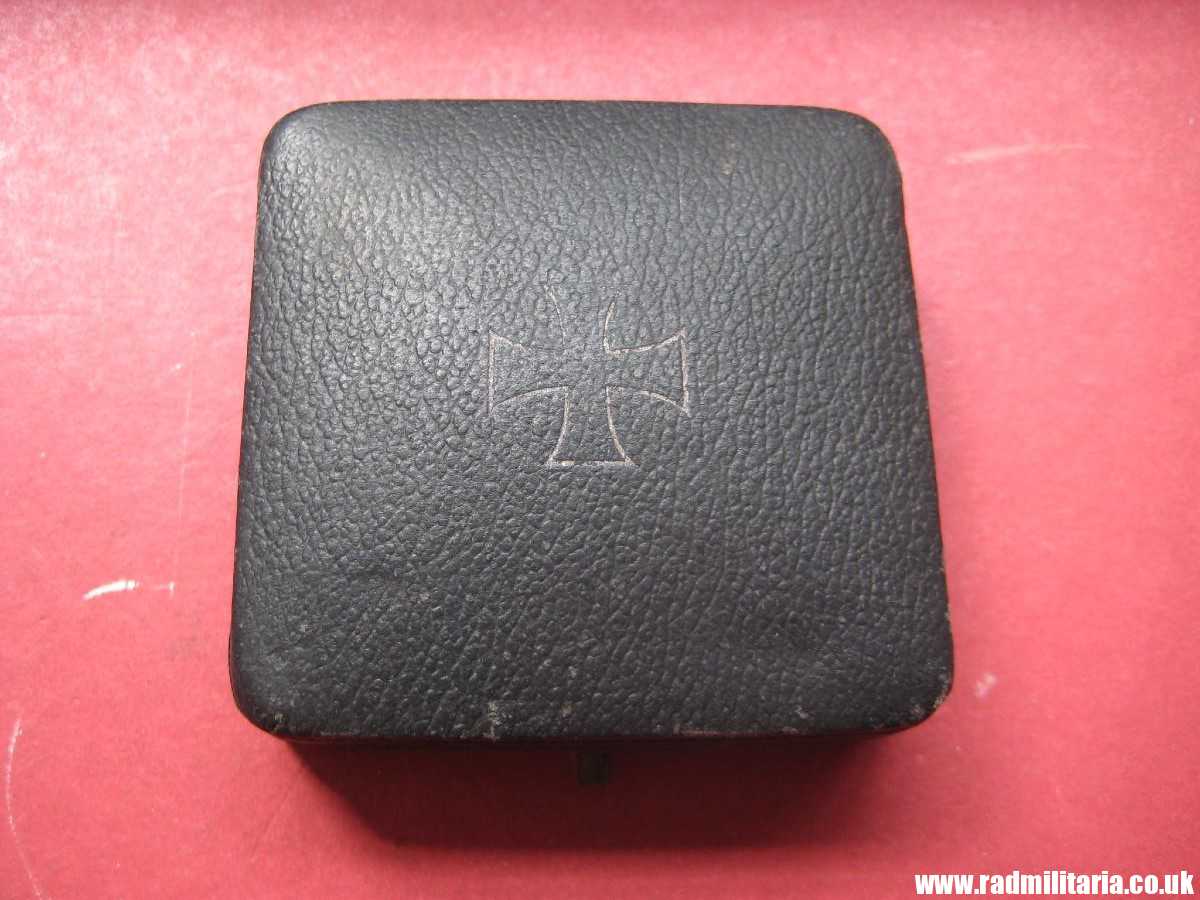 & genuine WW2 German BOX of ISSUE for Iron Cross 1st Class - 100% original. - Image 3