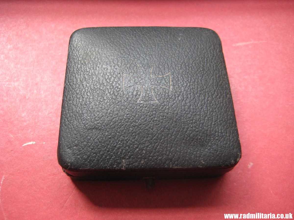 & genuine WW2 German BOX of ISSUE for Iron Cross 1st Class - 100% original. - Image 4