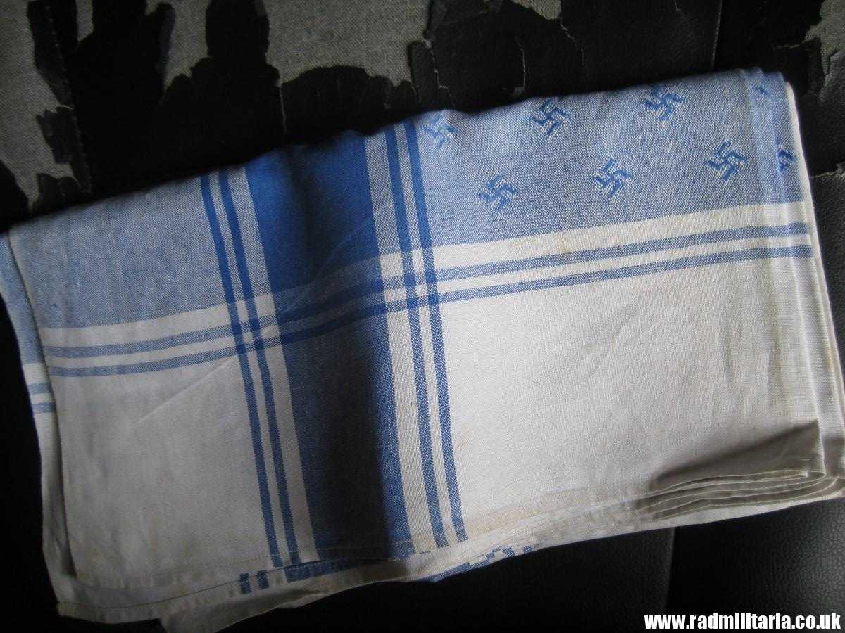 & original OLD TABLECLOTH with SWASTIKAS - large size. - Image 26