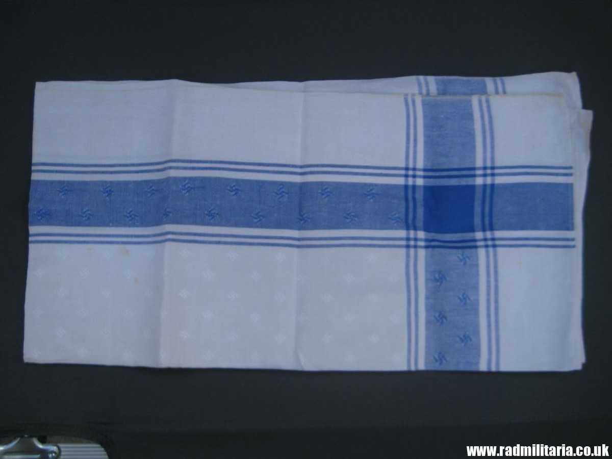 & original OLD TABLECLOTH with SWASTIKAS - large size. - Image 6