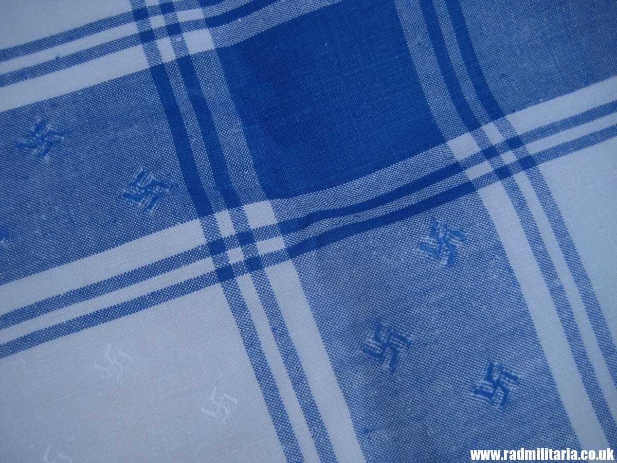 & original OLD TABLECLOTH with SWASTIKAS - large size. - Image 5