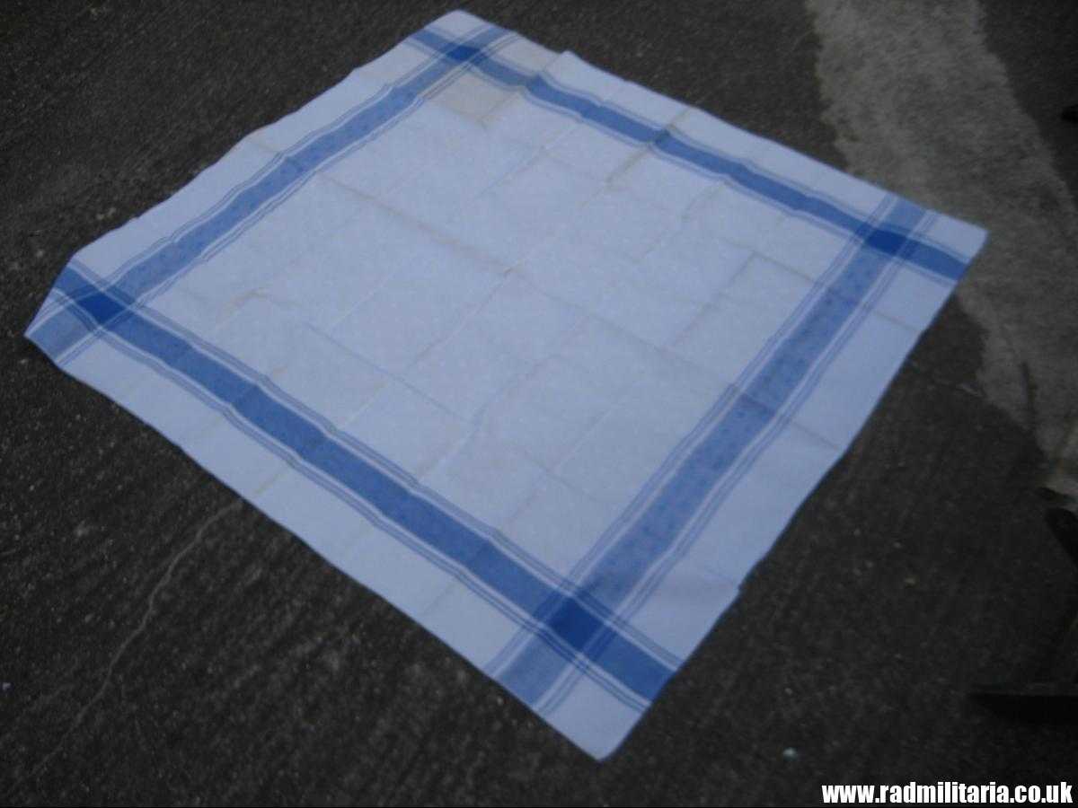 & original OLD TABLECLOTH with SWASTIKAS - large size. - Image 2