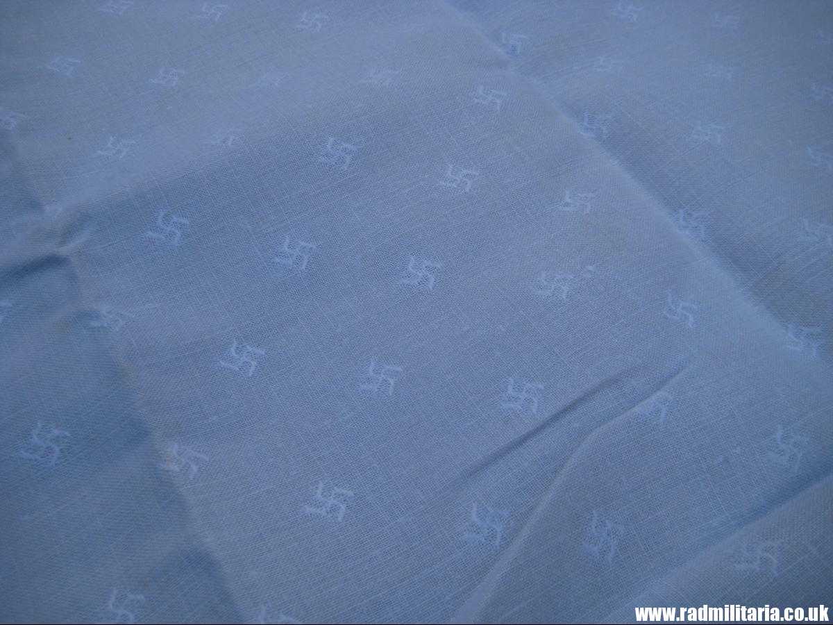 & original OLD TABLECLOTH with SWASTIKAS - large size. - Image 11