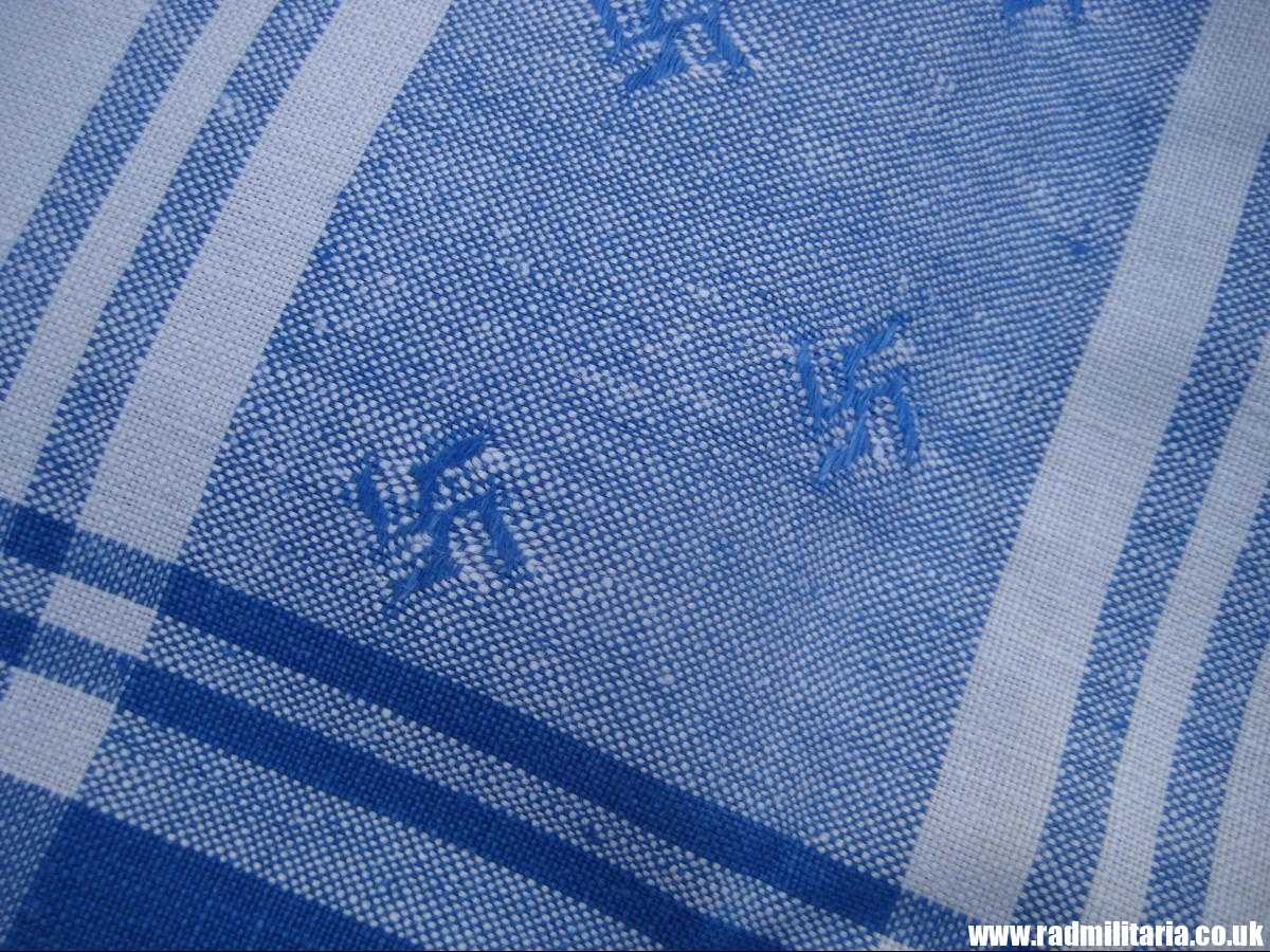 & original OLD TABLECLOTH with SWASTIKAS - large size. - Image 15