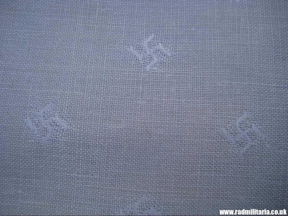 & original OLD TABLECLOTH with SWASTIKAS - large size. - Image 16