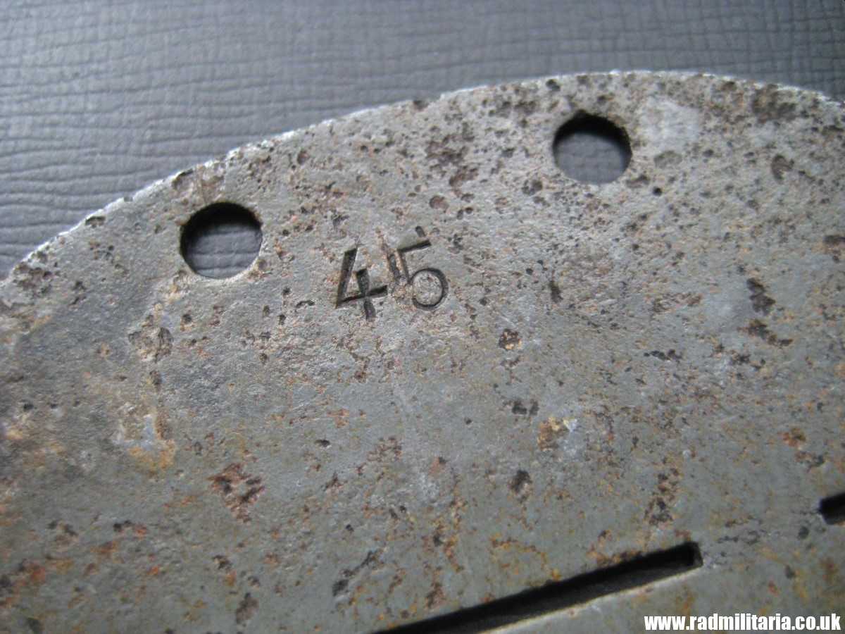 & WW2 original SS DOG TAG - ID Disc: LETTLAND: "4./J.R.5 LETT.SS - FRW.DIV." 100% genuine - very RARE ! - Image 18