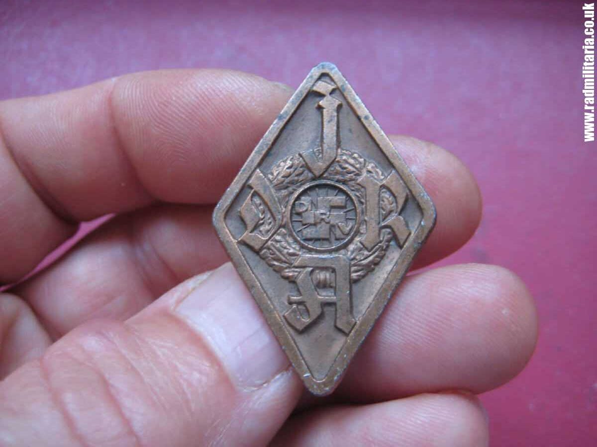 & WW2 German DRV RADSPORT JUGEND BADGE in Bronze - maker: Lehmann & Wundenberg Hannover, good condition. - Image 10