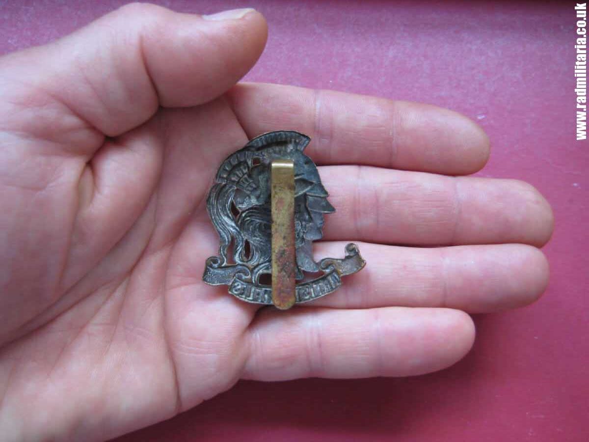 & WW1 original British CAP BADGE - 28th County of London REGIMENT Artists Rifles. - Image 10