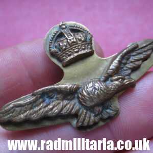 & WW2 Royal Air Force BADGE RAF original badge, 100% genuine !!