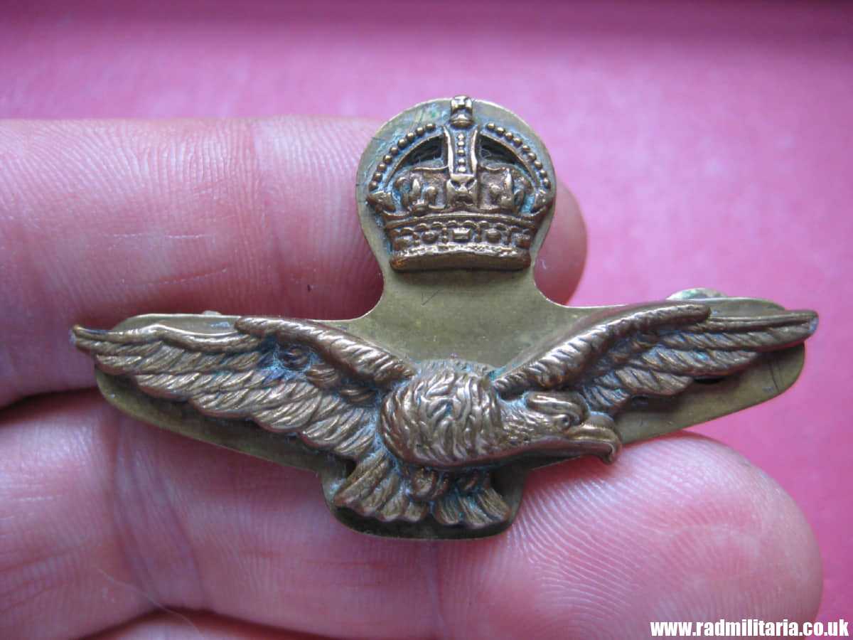 & WW2 Royal Air Force BADGE RAF original badge, 100% genuine !! - Image 15