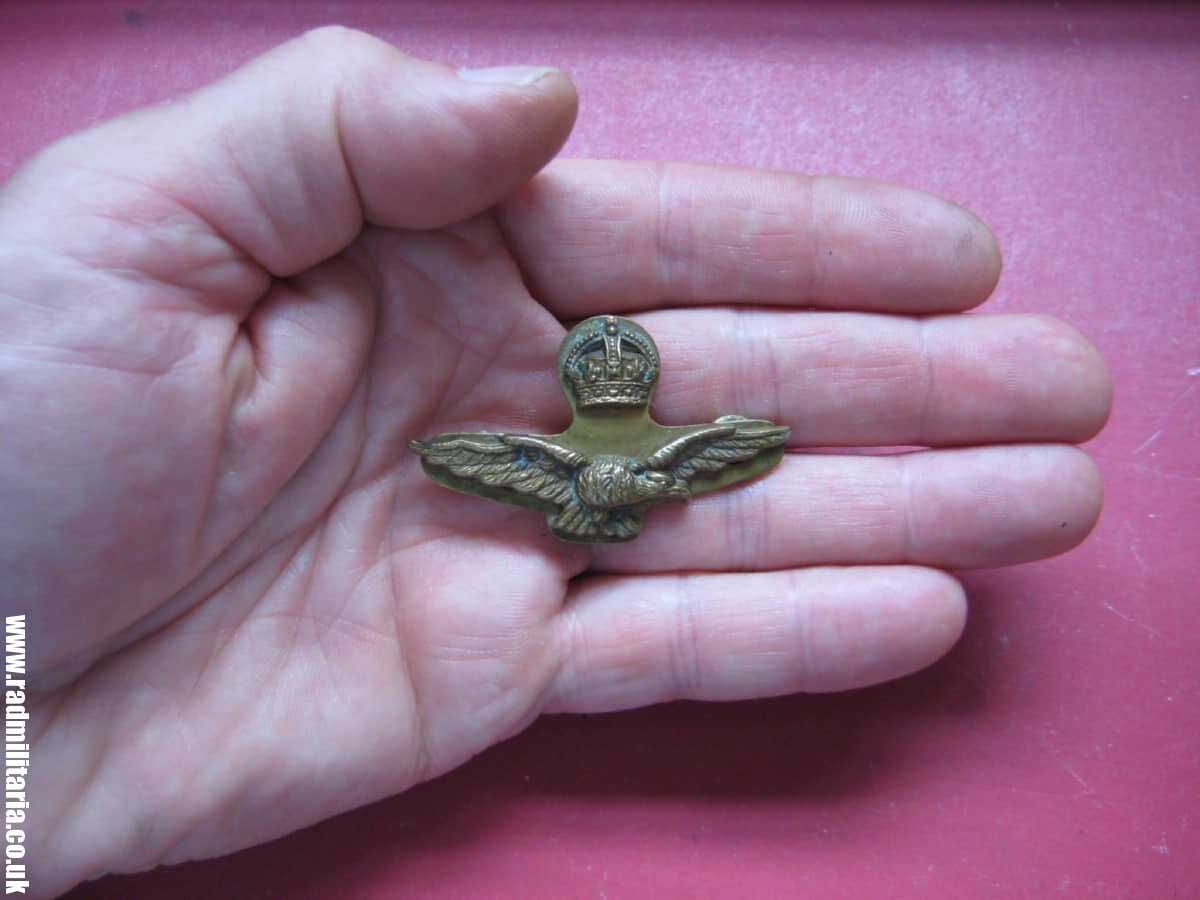 & WW2 Royal Air Force BADGE RAF original badge, 100% genuine !! - Image 11