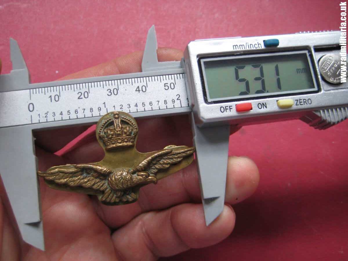 & WW2 Royal Air Force BADGE RAF original badge, 100% genuine !! - Image 9