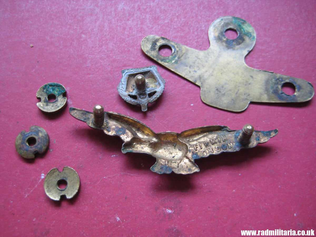 & WW2 Royal Air Force BADGE RAF original badge, 100% genuine !! - Image 7