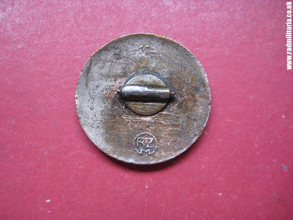 & WW2 German NSDAP membership ENAMEL BADGE marked: RZM. - Image 24