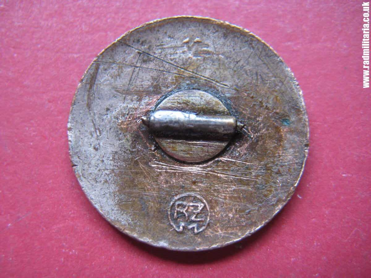 & WW2 German NSDAP membership ENAMEL BADGE marked: RZM. - Image 21