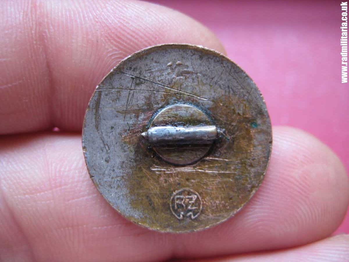 & WW2 German NSDAP membership ENAMEL BADGE marked: RZM. - Image 6