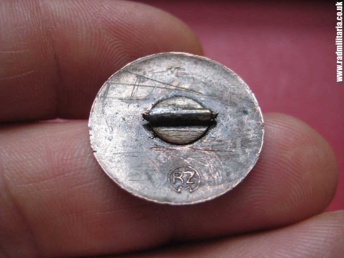 & WW2 German NSDAP membership ENAMEL BADGE marked: RZM. - Image 3