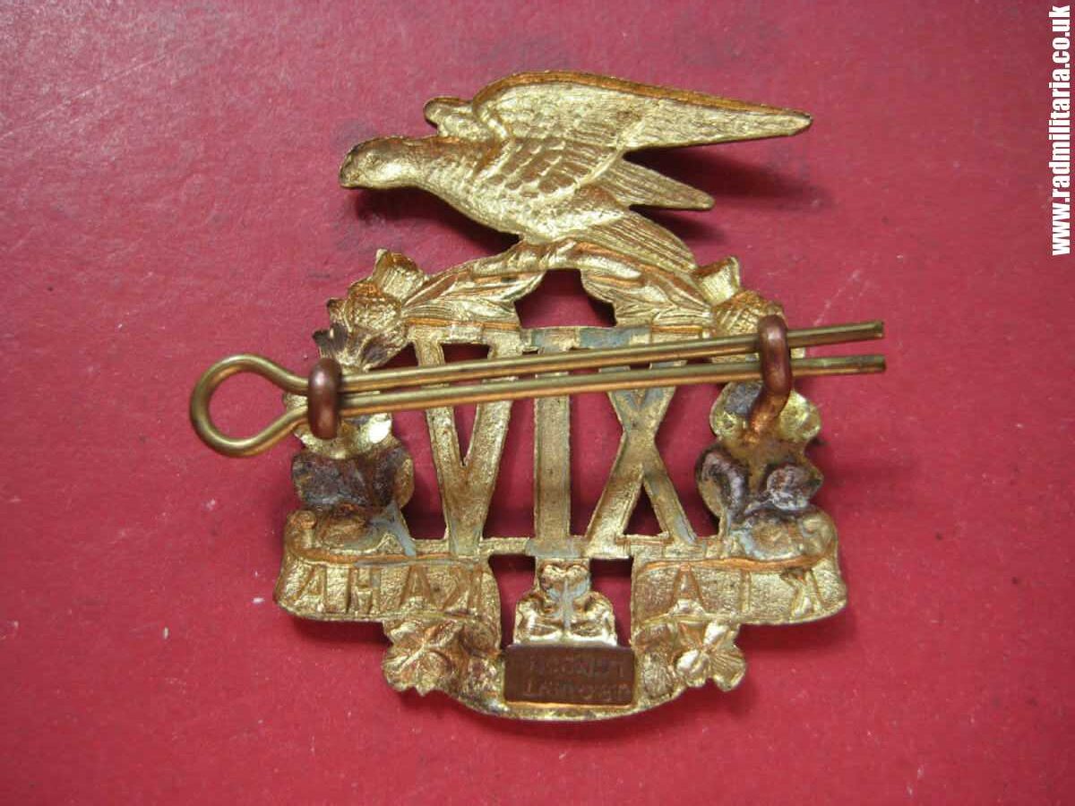 & WW1 New Zealand - 14th (South Otago Rifles Regiment) CAP BADGE maker: Gaunt London - genuine. - Image 4