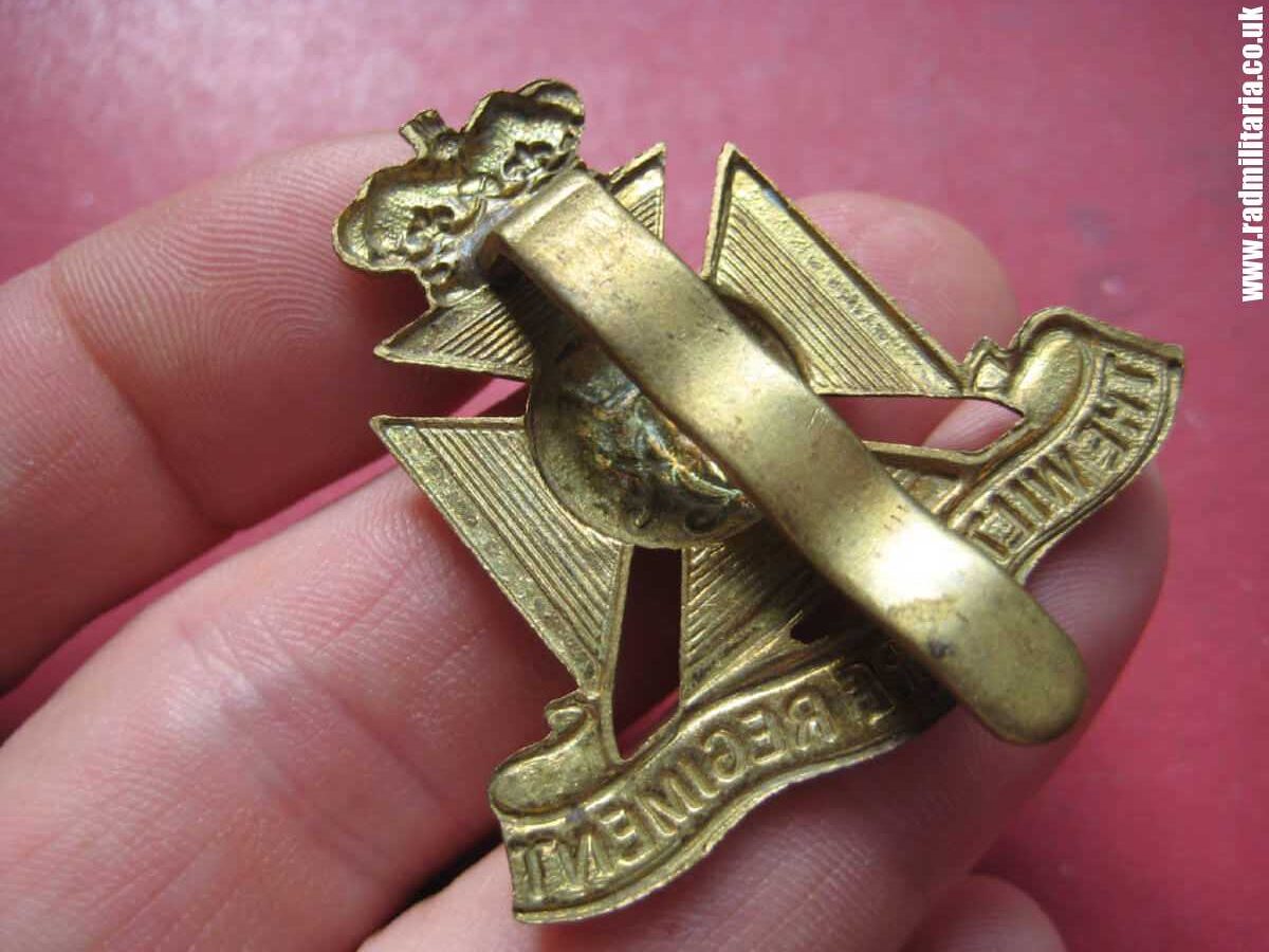 & WW2 British Army original CAP BADGE - Wiltshire Regiment. - Image 7