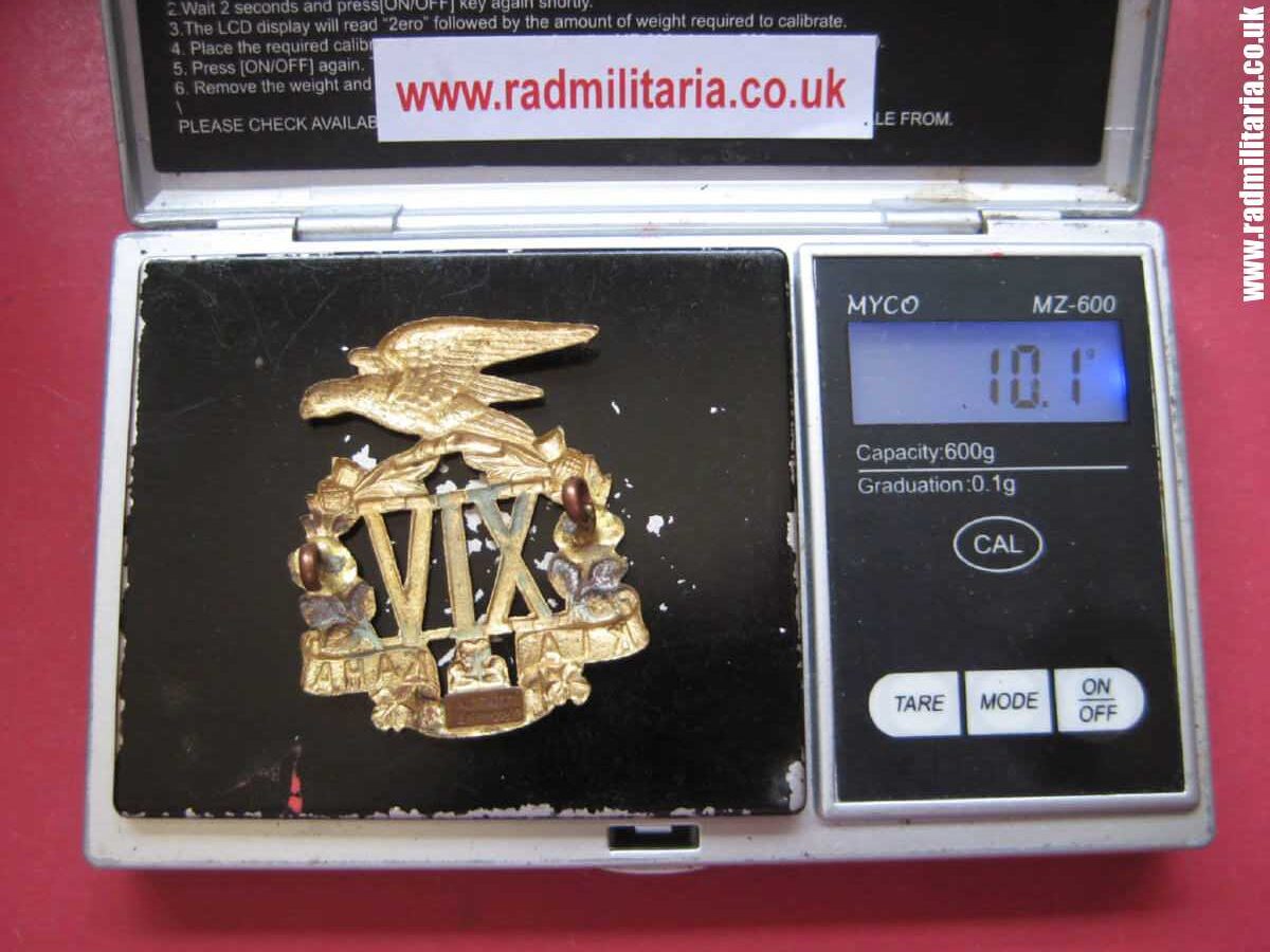 & WW1 New Zealand - 14th (South Otago Rifles Regiment) CAP BADGE maker: Gaunt London - genuine. - Image 15