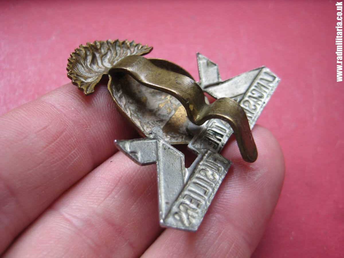 & WW2 British Army bi-metal CAP BADGE - Lancashire Fusiliers Regiment. - Image 15
