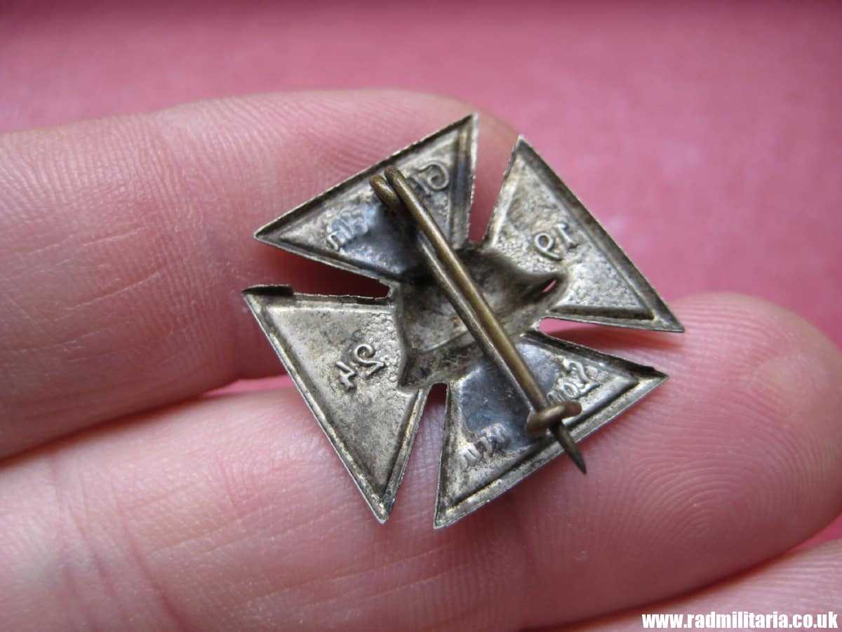 & WW2 original German BADGE - STAHLHELM LANDSTURM 1924 - rare. - Image 5