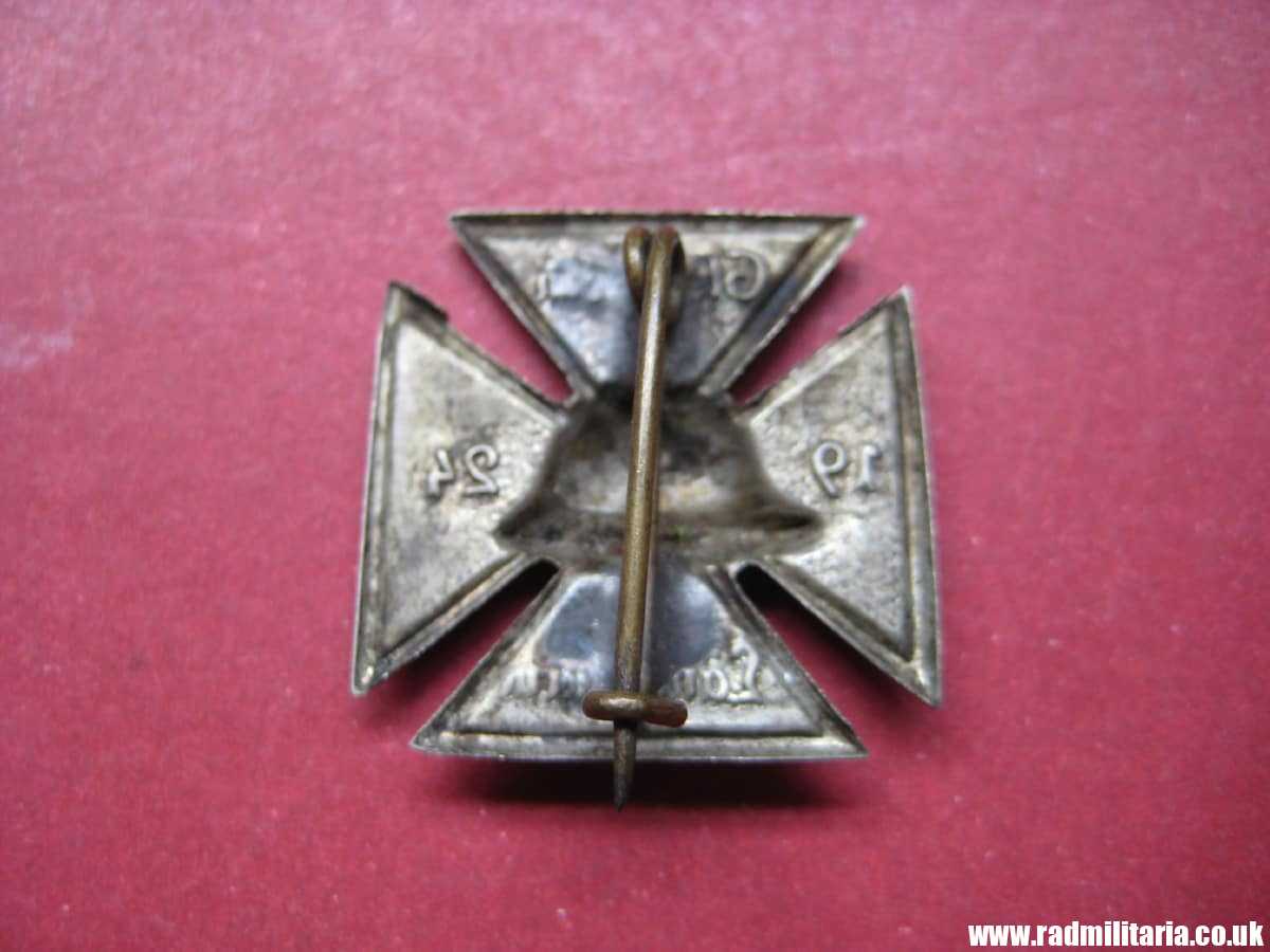 & WW2 original German BADGE - STAHLHELM LANDSTURM 1924 - rare. - Image 7