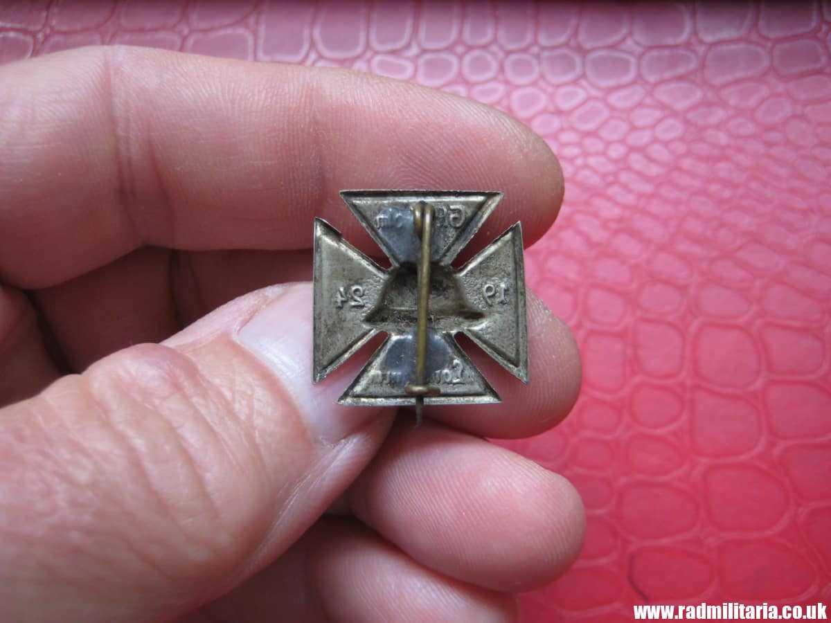 & WW2 original German BADGE - STAHLHELM LANDSTURM 1924 - rare. - Image 15