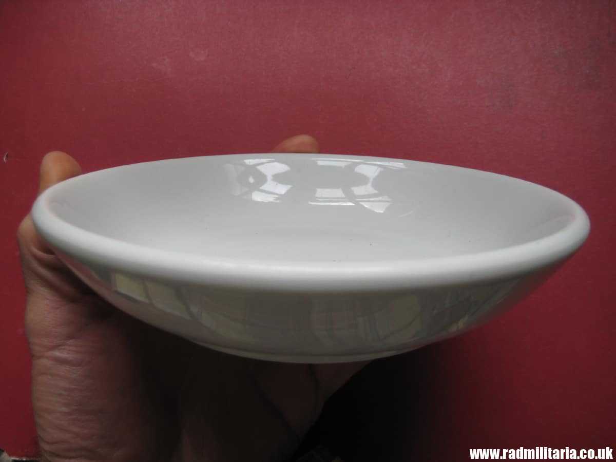 & WW2 original German CERAMIC Wehrmacht SAUCER/SIDE PLATE - maker: BW BAUSCHER WEIDEN 1941. - Image 13