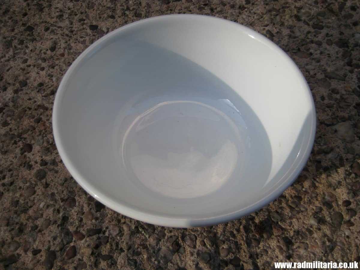 & WW2 genuine ceramic BOWL - KRIEGSMARINE, maker: BW BAUSCHER WEIDEN 1941 - Image 14