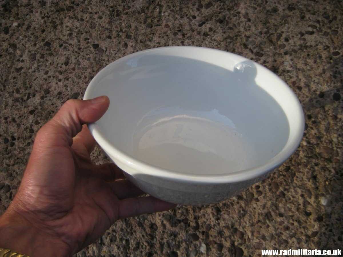 & WW2 genuine ceramic BOWL - KRIEGSMARINE, maker: BW BAUSCHER WEIDEN 1941 - Image 16