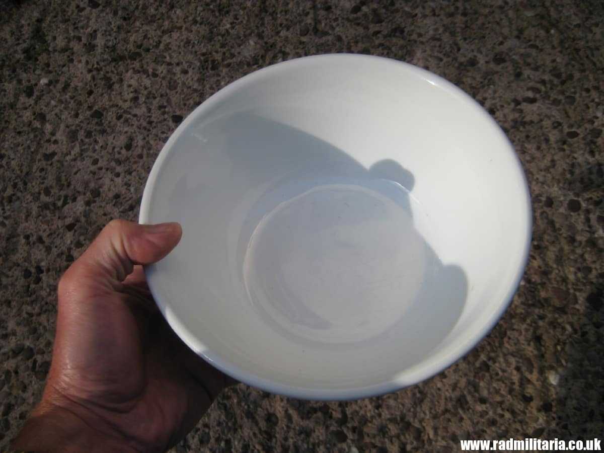 & WW2 genuine ceramic BOWL - KRIEGSMARINE, maker: BW BAUSCHER WEIDEN 1941 - Image 17
