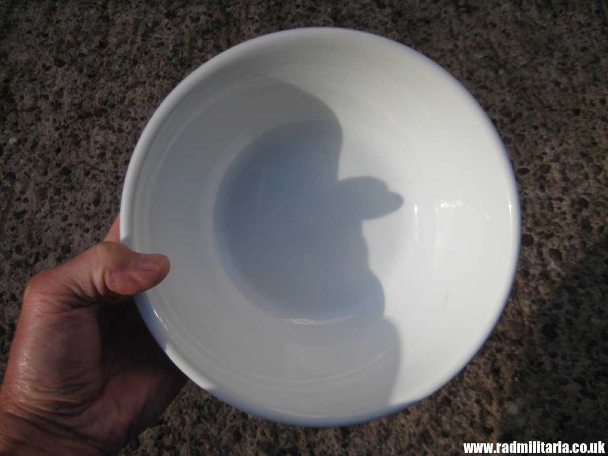 & WW2 genuine ceramic BOWL - KRIEGSMARINE, maker: BW BAUSCHER WEIDEN 1941 - Image 18