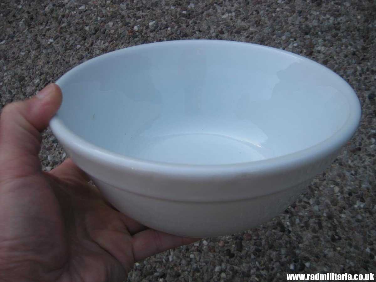 & WW2 genuine ceramic BOWL - KRIEGSMARINE, maker: BW BAUSCHER WEIDEN 1941 - Image 21