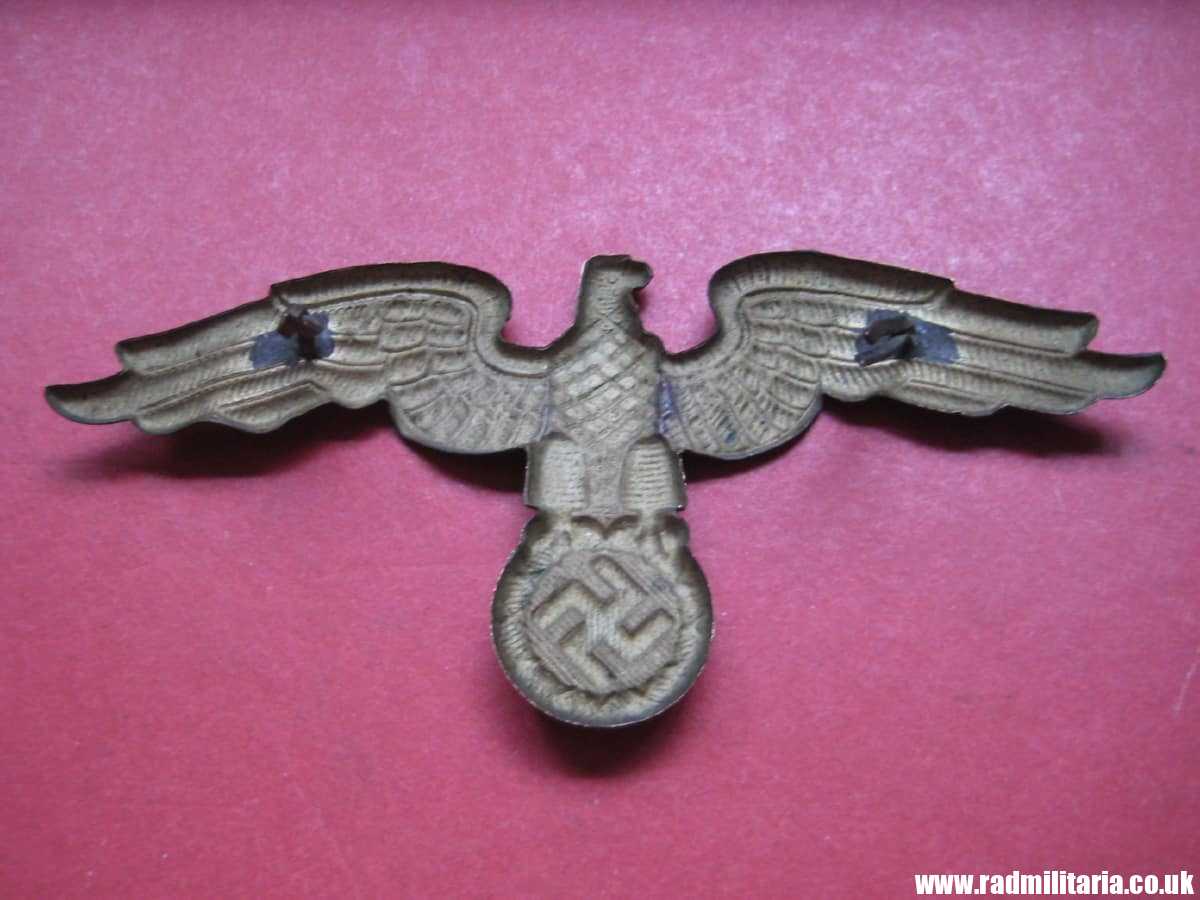 & WW2 original German Diplomatic EAGLE Cap BADGE large size, RMBO official CAP BADGE - very rare !!! - Image 3