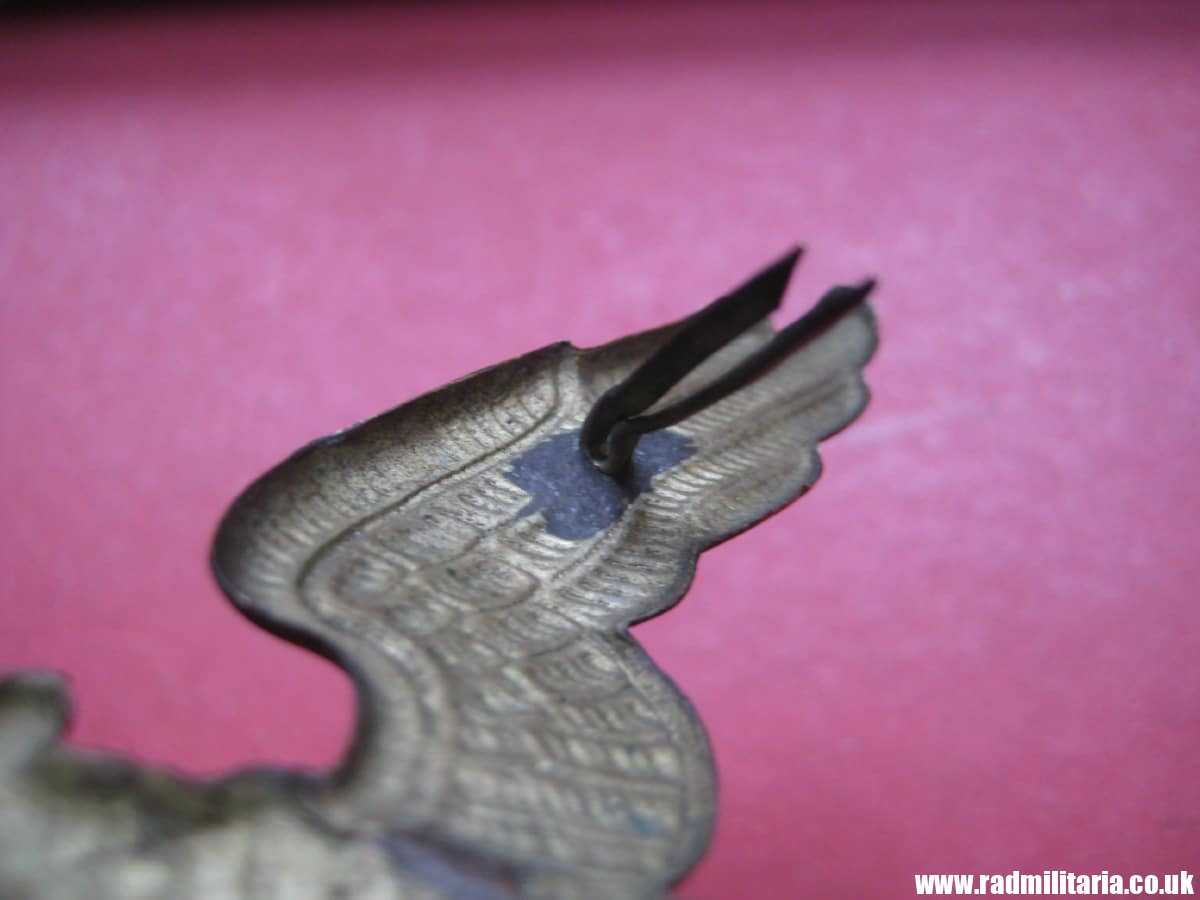 & WW2 original German Diplomatic EAGLE Cap BADGE large size, RMBO official CAP BADGE - very rare !!! - Image 10