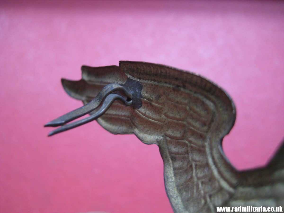 & WW2 original German Diplomatic EAGLE Cap BADGE large size, RMBO official CAP BADGE - very rare !!! - Image 11